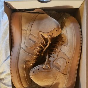 Air force 1 high LV8 (GS)- Suede Tan